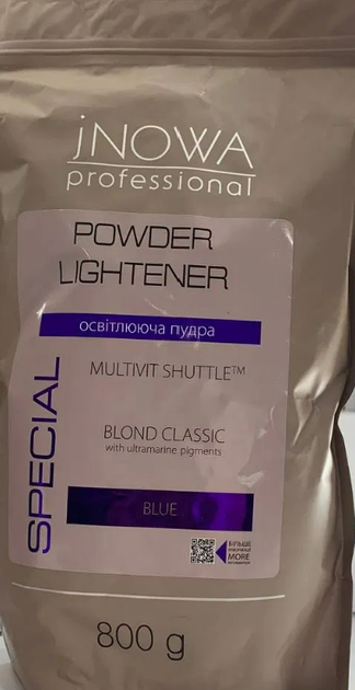 Осветляющая пудра jNOWA Professional Blond Classic 800 гр - Фото 4 Осветляющая пудра jNOWA Professional Blond Classic 800 гр - изображение 4