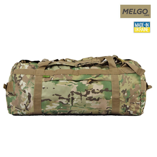 Тактична сумка-баул 65 л Мультикам Полікордура MELGO - зображення 1