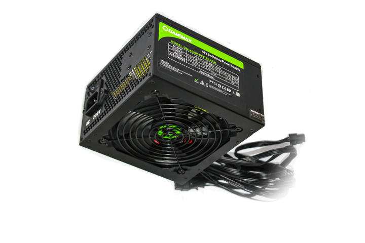 Блок питания GameMax GM-400-PFC Black компьютерный - изображение 2