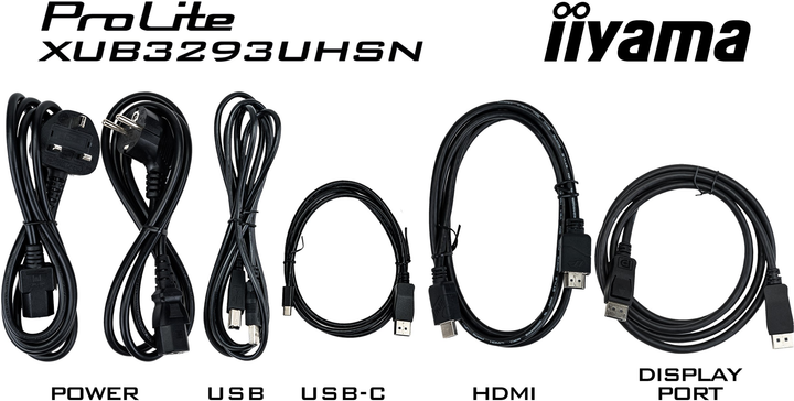 Монітор 31.5" iiyama ProLite XUB3293UHSN-B5 - зображення 8