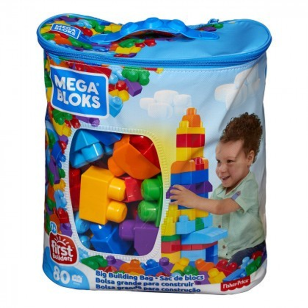 Конструктор Mega Bloks First Builders класcический 80 дет. (DCH63 ...