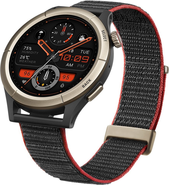 Smartwatch Amazfit Cheetah Pro Run Track Black (W2292TY1N) - obraz 7