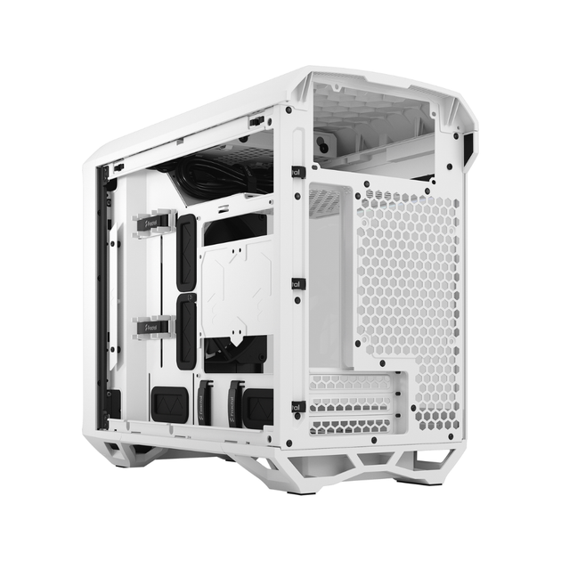 Корпус для компьютера Minitower Fractal Design Torrent Nano Whіte TG Clear Tint без БП - Фото 4 Корпус для компьютера Minitower Fractal Design Torrent Nano Whіte TG Clear Tint без БП - изображение 4