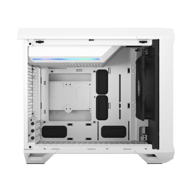 Корпус для компьютера Minitower Fractal Design Torrent Nano Whіte TG Clear Tint без БП - Фото 6 Корпус для компьютера Minitower Fractal Design Torrent Nano Whіte TG Clear Tint без БП - изображение 6