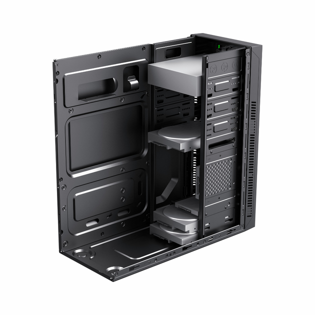 Корпус для компьютера Midіtower GameMax MT525-2U3TYC-NP без БП Черный - Фото 6 Корпус для компьютера Midіtower GameMax MT525-2U3TYC-NP без БП Черный - изображение 6