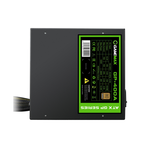Блок питания GameMax GP-400A компьютерный 400Вт - изображение 6