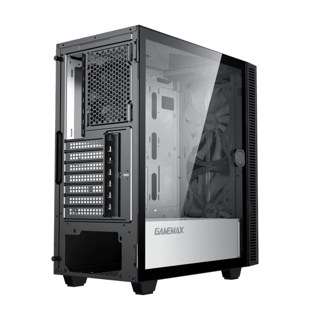 Корпус для компьютера АТХ GameMax Aero без БП/подсветка/Miditower Черный - изображение 7