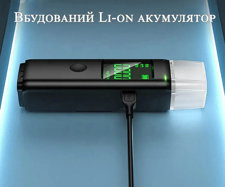 Алкотестер професійний цифровий кишеньковий AlcoCheck Elite - зображення 4