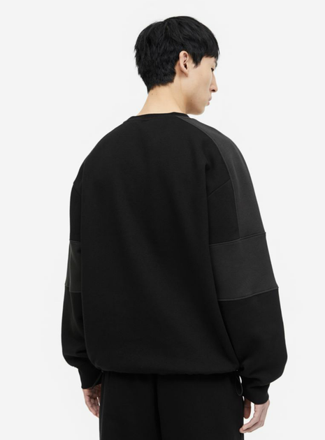 Чоловічий світшот H&M (55573) S Чорний - изображение 4