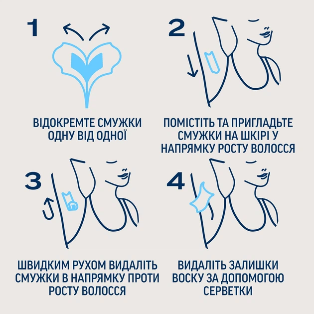 Воскові смужки для депіляції Veet Professional для чутливої шкіри з Олією мигдалю 16 шт (5900627081367) - Фото 7 Воскові смужки для депіляції Veet Professional для чутливої шкіри з Олією мигдалю 16 шт (5900627081367) - зображення 7