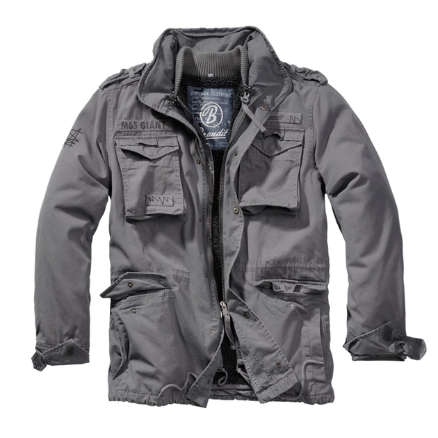 Куртка Brandit M-65 Giant CH GREY (M) - Фото 7 Куртка Brandit M-65 Giant CH GREY (M) - зображення 7