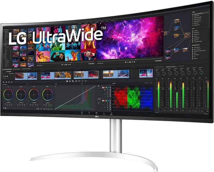 Monitor 39,7" LG 40WP95CP-W - obraz 4