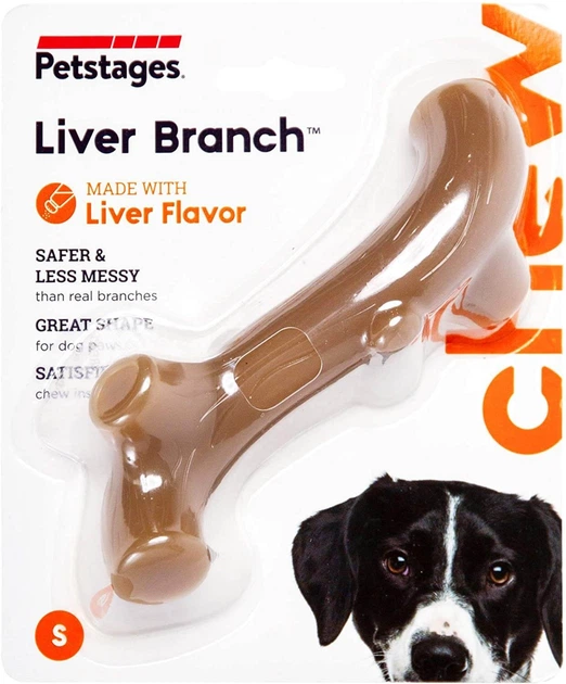 Игрушка для собак Petstages Ветка с ароматом печени (pt68611) - изображение 2