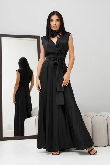 Платье Jadone Fashion Фурор 2XL черный - Фото 1 Платье Jadone Fashion Фурор 2XL черный - изображение 1