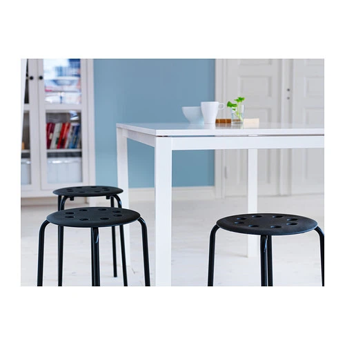 Табурет IKEA MARIUS черный 101.356.59 - изображение 6