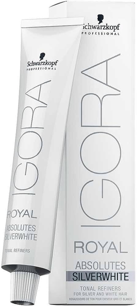 Farba do włosów Schwarzkopf Professional Igora Royal SilverWhite Gray-Lilac 60 ml (4045787492545) - obraz 1