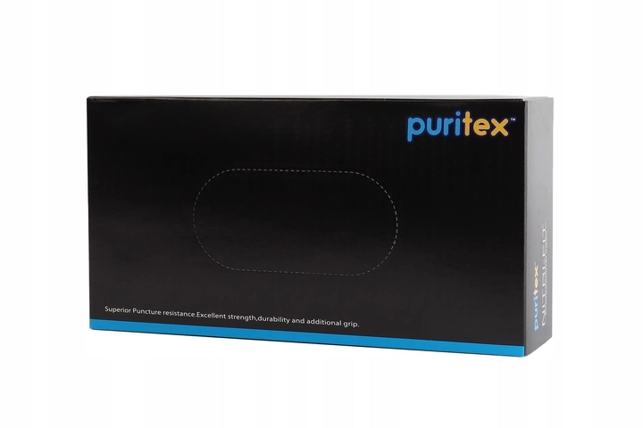 Рукавички нитриловые Puritex нестерильні неприпудрені L 100 шт - зображення 1