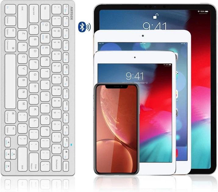 Ультратонка клавіатура Bluetooth Arteck - изображение 3