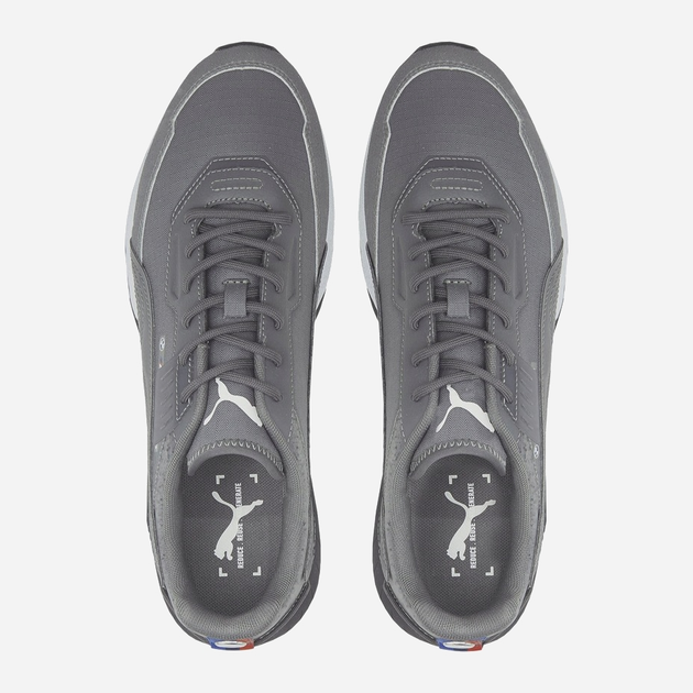 Чоловічі кросівки Puma BMW MMS SPEEDFUSION RE:Collection Asphal 30709402 45 (10.5UK) 29.5 см Сірі (4064536246871) - зображення 4