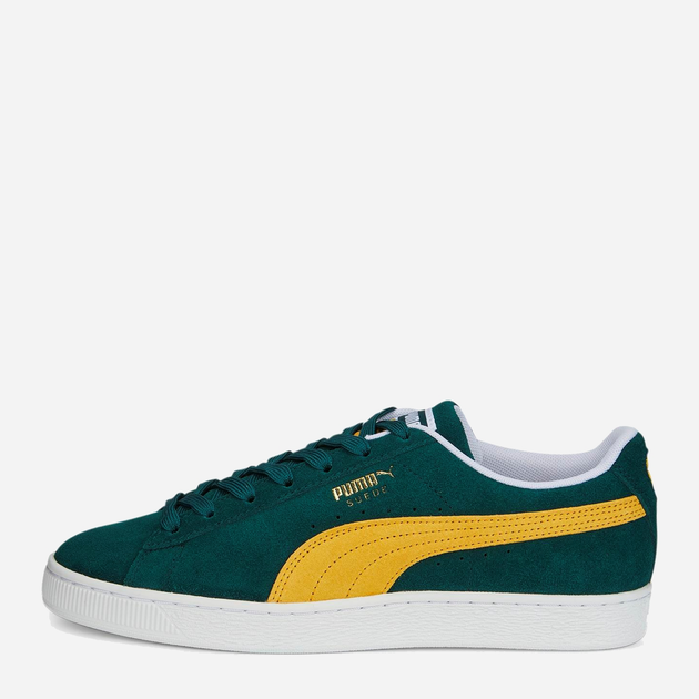 Sneakersy męskie do kostki Puma Suede Teams II 38659502 46 (11UK) 30 cm Zielone (4065449853415) - obraz 4