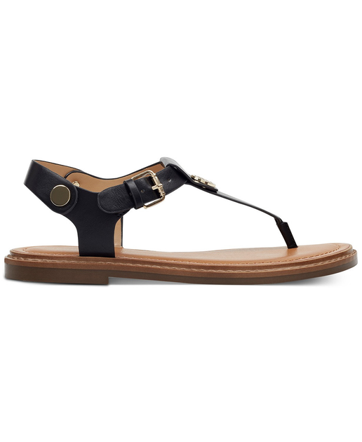 Сандалии женские Tommy Hilfiger Bennia T-Strap Flat Sandals