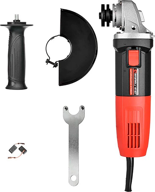 Угловая шлифмашина Intertool WT-0221 [89707] - изображение 6