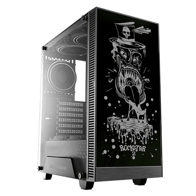 Корпус компьютерный ATX GameMax RockStar 2 без блока питания/RGB-подсветка/боковое окно Черный - изображение 2