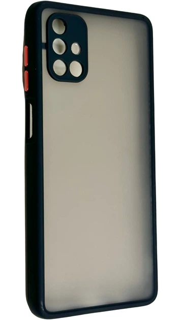 Чехол Matte Color на Samsung Galaxy M51 черный - Фото 2 Чехол Matte Color на Samsung Galaxy M51 черный - изображение 2