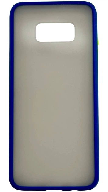 Чехол Matte Color на Samsung Galaxy S8 синий - Фото 1 Чехол Matte Color на Samsung Galaxy S8 синий - изображение 1