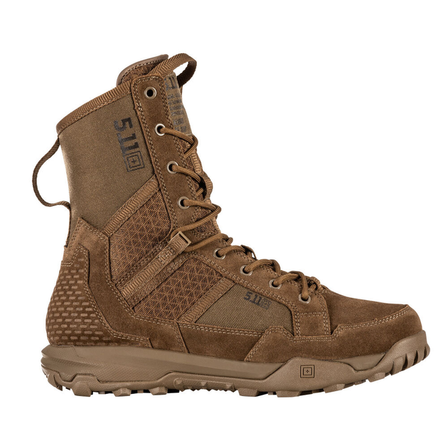 Мужские тактические ботинки летние 5.11 Tactical A/T 8 Non-Zip Boot DARK COYOTE 45 - изображение 1