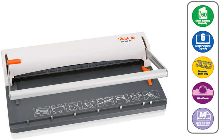 Bindownica drutowa Peach PB300-15 - obraz 6