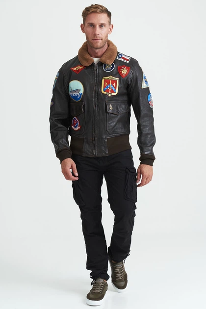 Шкіряна куртка G-1 