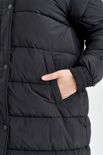 Довга чорна куртка Invicta 5205 XL - Фото 6 Довга чорна куртка Invicta 5205 XL - изображение 6