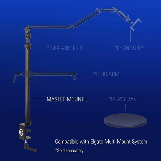 Stojak stołowy Elgato Master Mount L (10AAB9901) - obraz 7