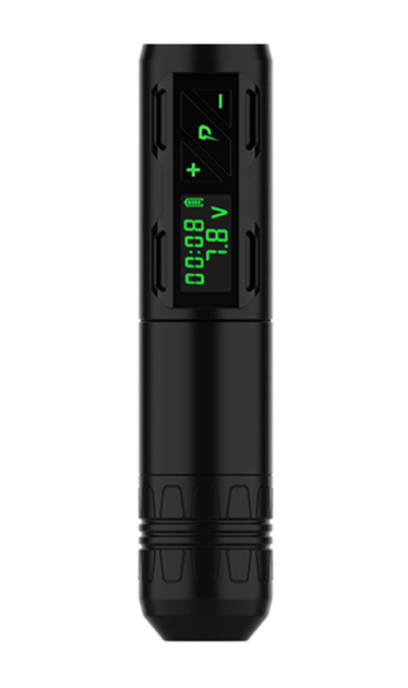 Беспроводная тату машинка EZ Portex P2S с аккумулятором 1800 mAh Black-green - Фото 1 Беспроводная тату машинка EZ Portex P2S с аккумулятором 1800 mAh Black-green - изображение 1