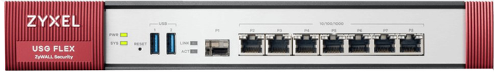 Міжмережевий екран Zyxel USG Flex 500 hardware firewall 2300 Mbit/s 1U (USGFLEX500-EU0101F) - зображення 1
