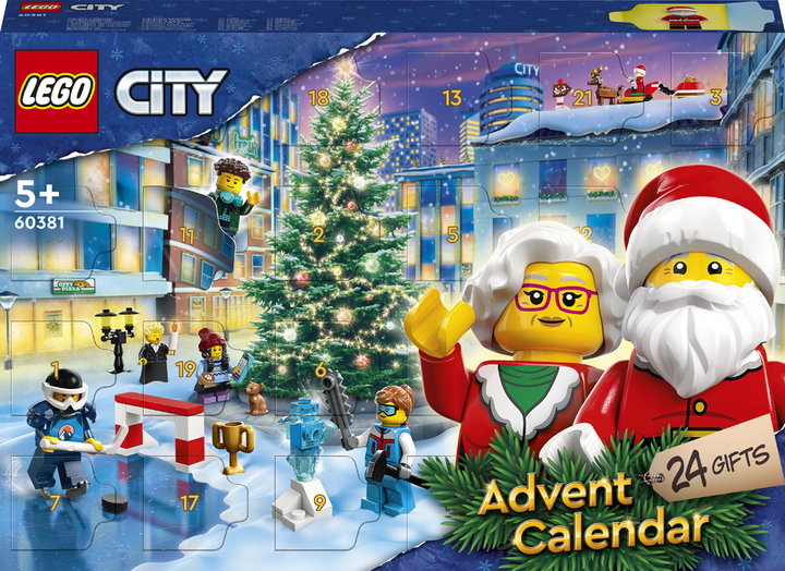 Конструктор LEGO City Occasions Новогодний адвент календарь на 2023 год ...