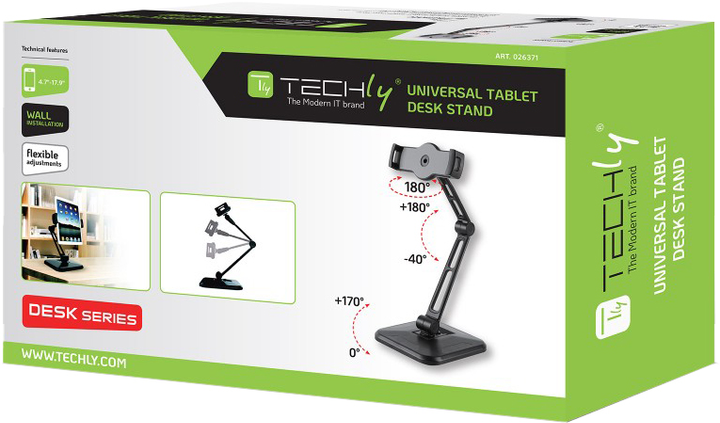 Тримач для планшета TECHly 026371 Black (8054529026371) - зображення 8