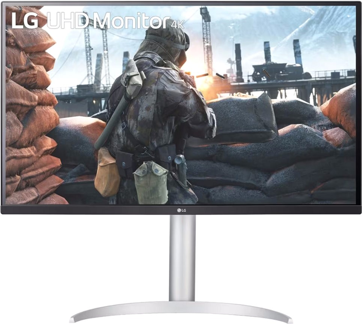 Monitor 32" LG 32UP55NP-W - obraz 1