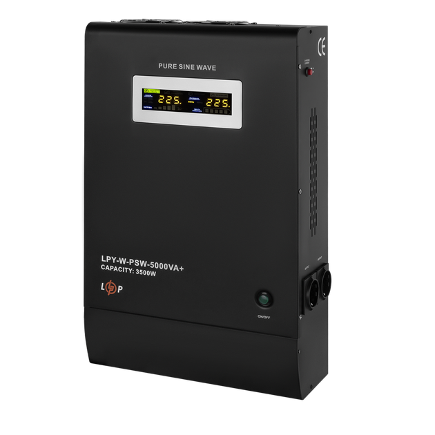 ИБП Logicpower LPY-W-PSW-5000VA+ (3500Вт) 10A/20A с правильной синусоидой 12В - изображение 2