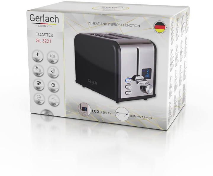 Toster Gerlach GL 3221 (5903887802093) - obraz 9