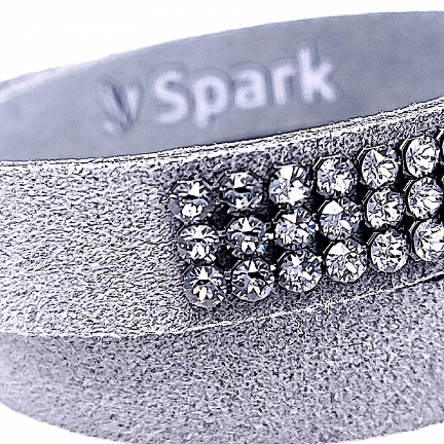 Браслет Spark з Алькантара зі Swarovski BLNMESHU3HSN - Фото 2 Браслет Spark з Алькантара зі Swarovski BLNMESHU3HSN - изображение 2