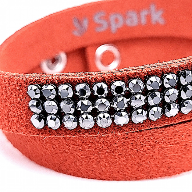 Браслет Spark з Алькантара зі Swarovski BLNMESHU3RJ - Фото 2 Браслет Spark з Алькантара зі Swarovski BLNMESHU3RJ - изображение 2