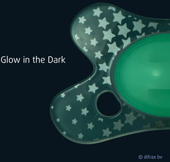 Пустышка силиконовая Difrax ночная Dental Night 0-6 месяцев (GL799) - изображение 4