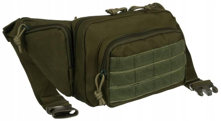 Тактична сумка на пояс 41х17х9см Peterson Зелений (2000002455301) - зображення 1