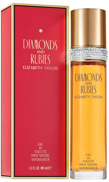 Woda toaletowa Elizabeth Taylor Diamonds and Rubies EDT W 100 ml (719346450607) - obraz 1
