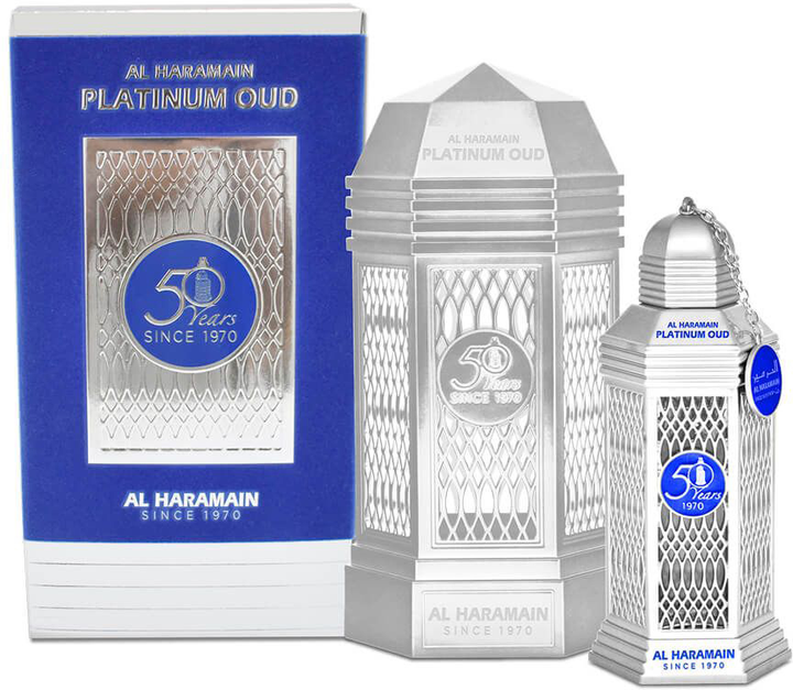 Парфумована вода унісекс Al Haramain Platinum Oud 50 Years EDP U 100 мл (6291106812411) - зображення 1