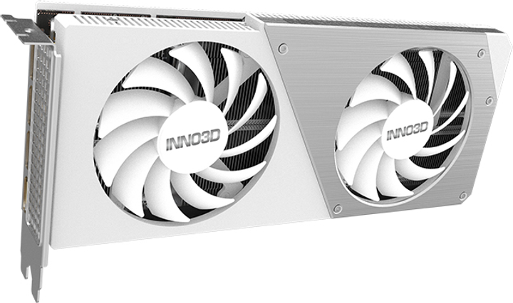 INNO3D PCI-Ex GeForce RTX 4060 Ti Twin X2 OC White 8GB GDDR6 (128bit) (2565/18000) (1 х HDMI, 3 x DisplayPort) (N406T2-08D6X-171153W) - изображение 2