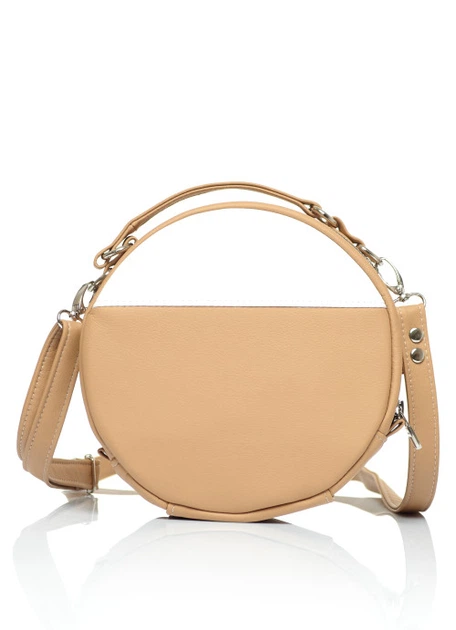 Женская круглая сумка кроссбоди Sambag 20х20х10 см 000195641 - изображение 8