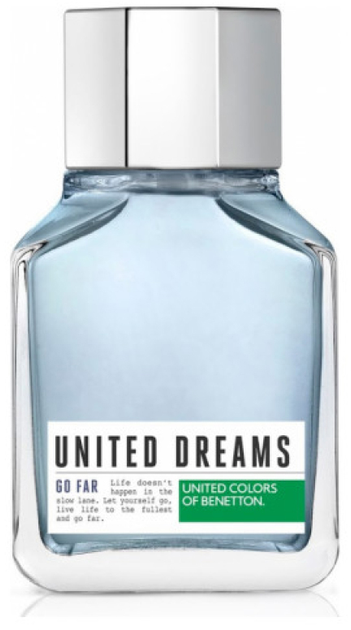 Woda toaletowa United Colors of Benetton United Dreams Go Far EDT M 100 ml (8433982002236) - obraz 1
